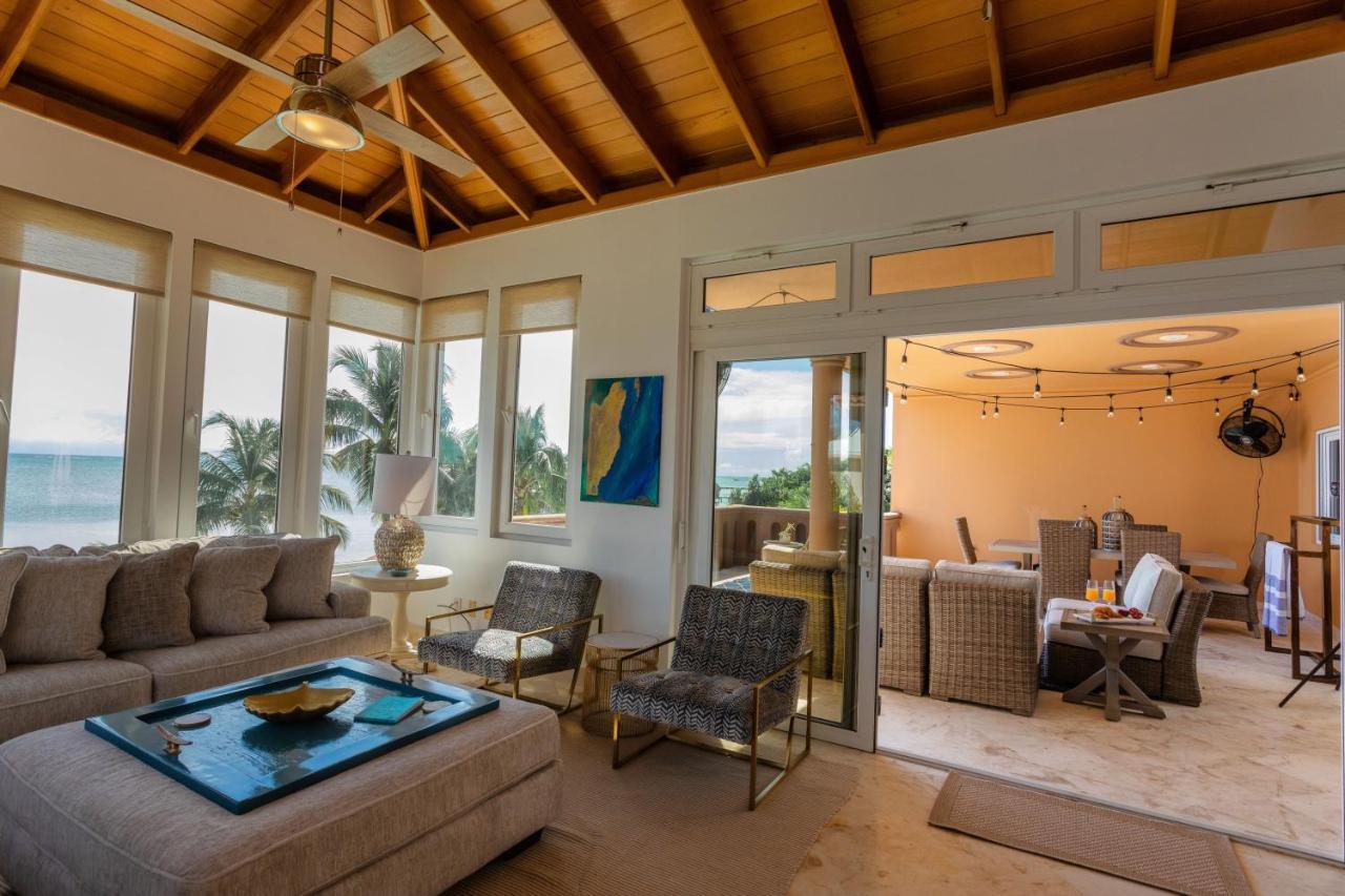 Belizean Cove Estates Luxury Beachfront Villa San Pedro  Dış mekan fotoğraf