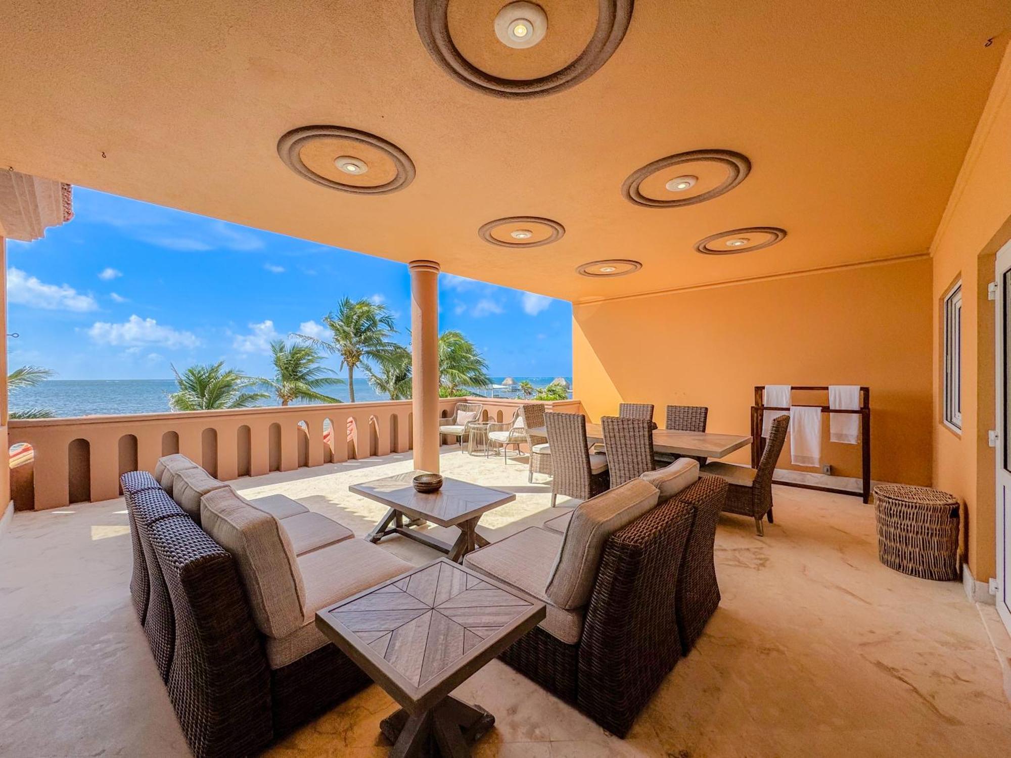 Belizean Cove Estates Luxury Beachfront Villa San Pedro  Dış mekan fotoğraf